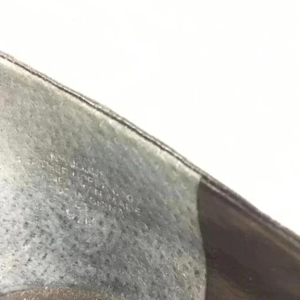 New Nine West Heels 9.5 Nwjojus Leather Dorsay - Picture 9 of 9